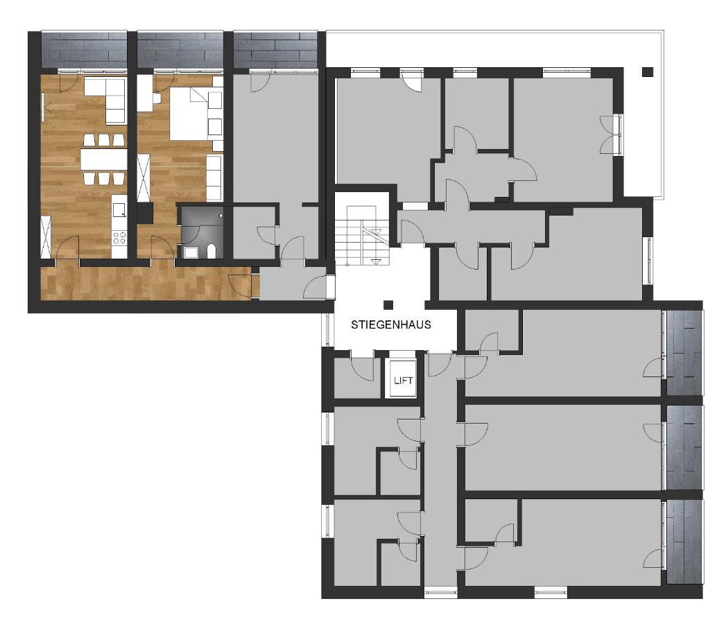 Appartements Dobler - S'Zischgn 阿泽皮茨陶 外观 照片